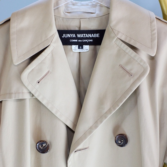 Junya Watanabe 2017 Patchwork Beige Trench Coat - Picture 4 of 16